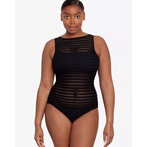 Ralph Lauren Boat Neck Swimsuit